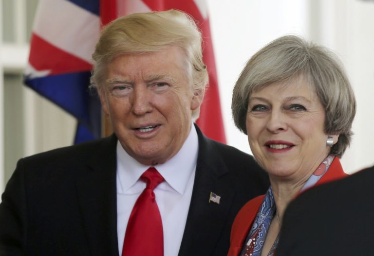 Donald Trump & Theresa May: BFF’s Forever?