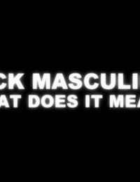 black masculinity