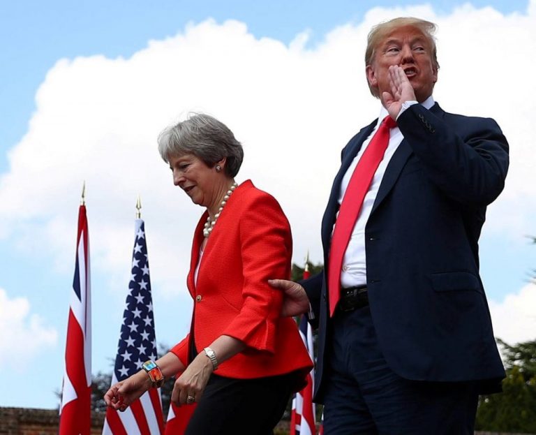 May and Trump: Dealing With Rejection
