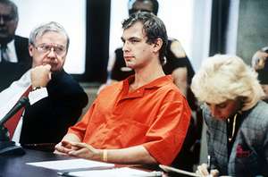 Jeffrey Dahmer during his trial in