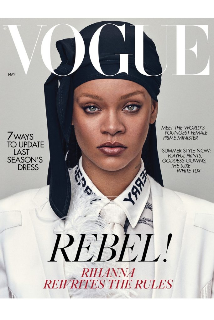 Rihanna makes British Vogue history wearing durag on cover | The ...