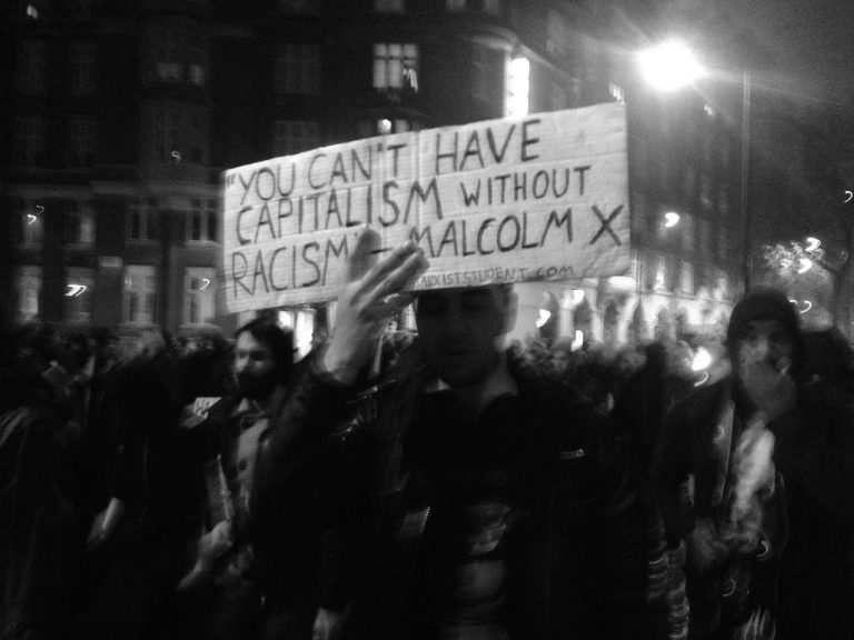 Is capitalism code for racism?