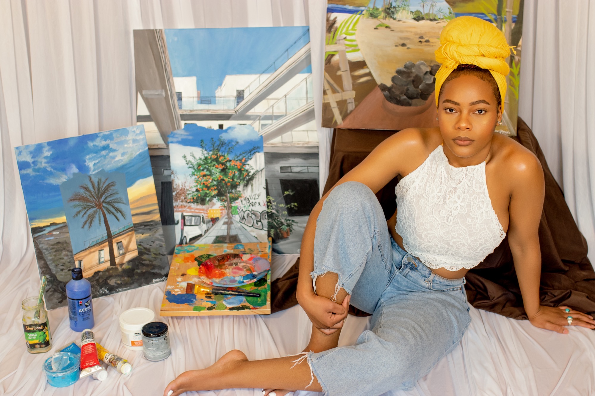 Oriana Jemide: “Art is a form of therapy”