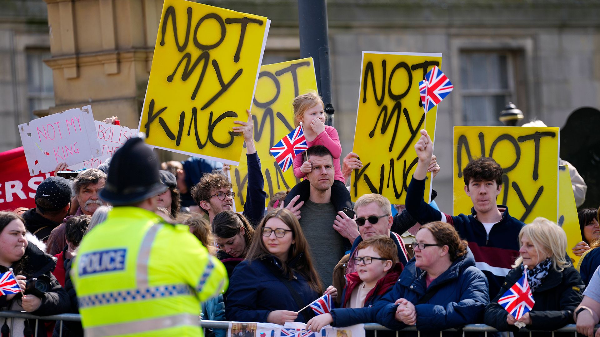 The police’s handling of the protestors during Coronation was unfair